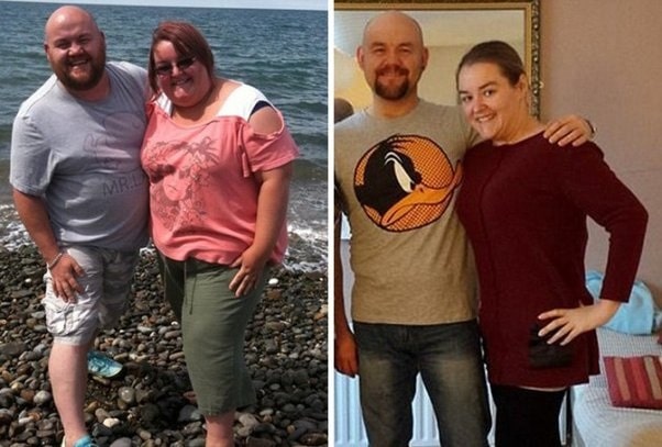 John and Marry from Canada alpilean weight loss before and after picture