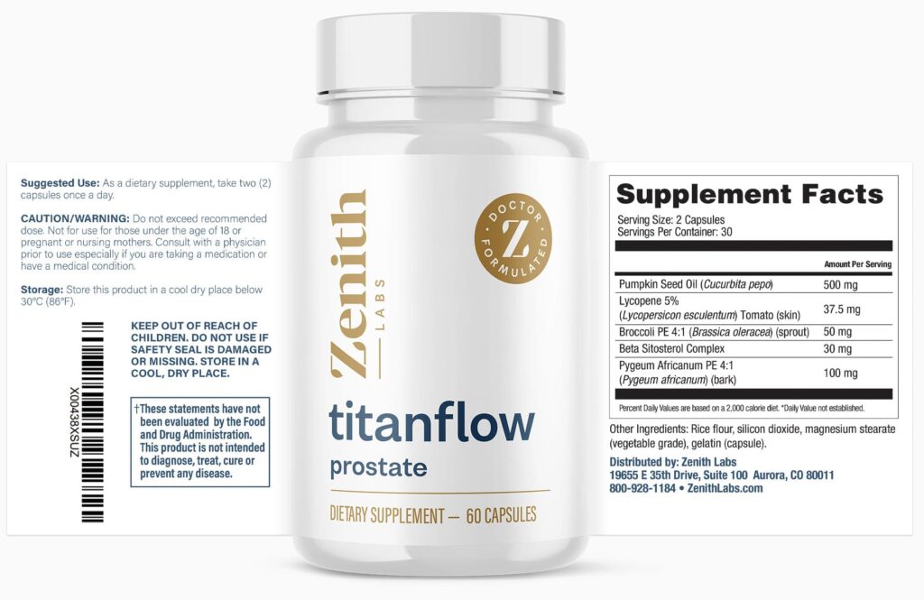 Key Ingredients in TitanFlow and Their Health Benefits