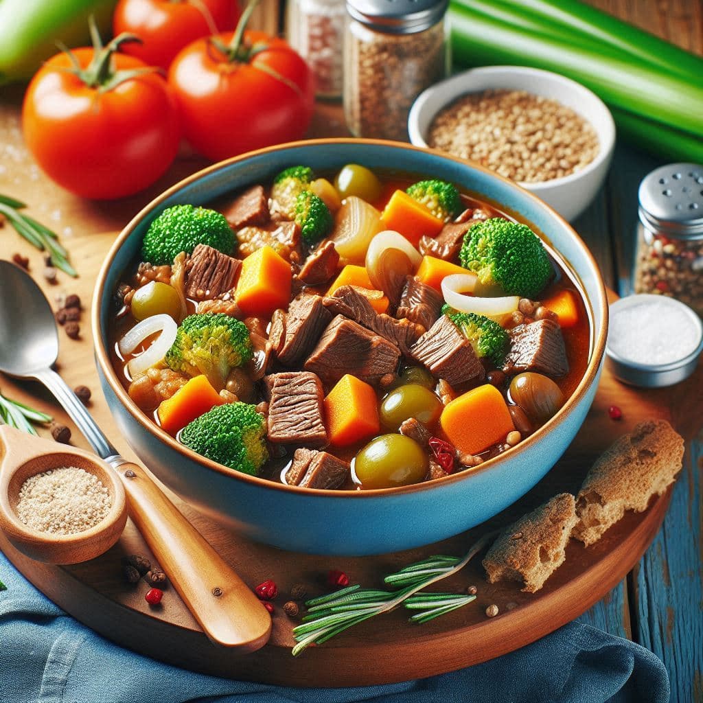 Slow Cooker Beef and Vegetable Stew