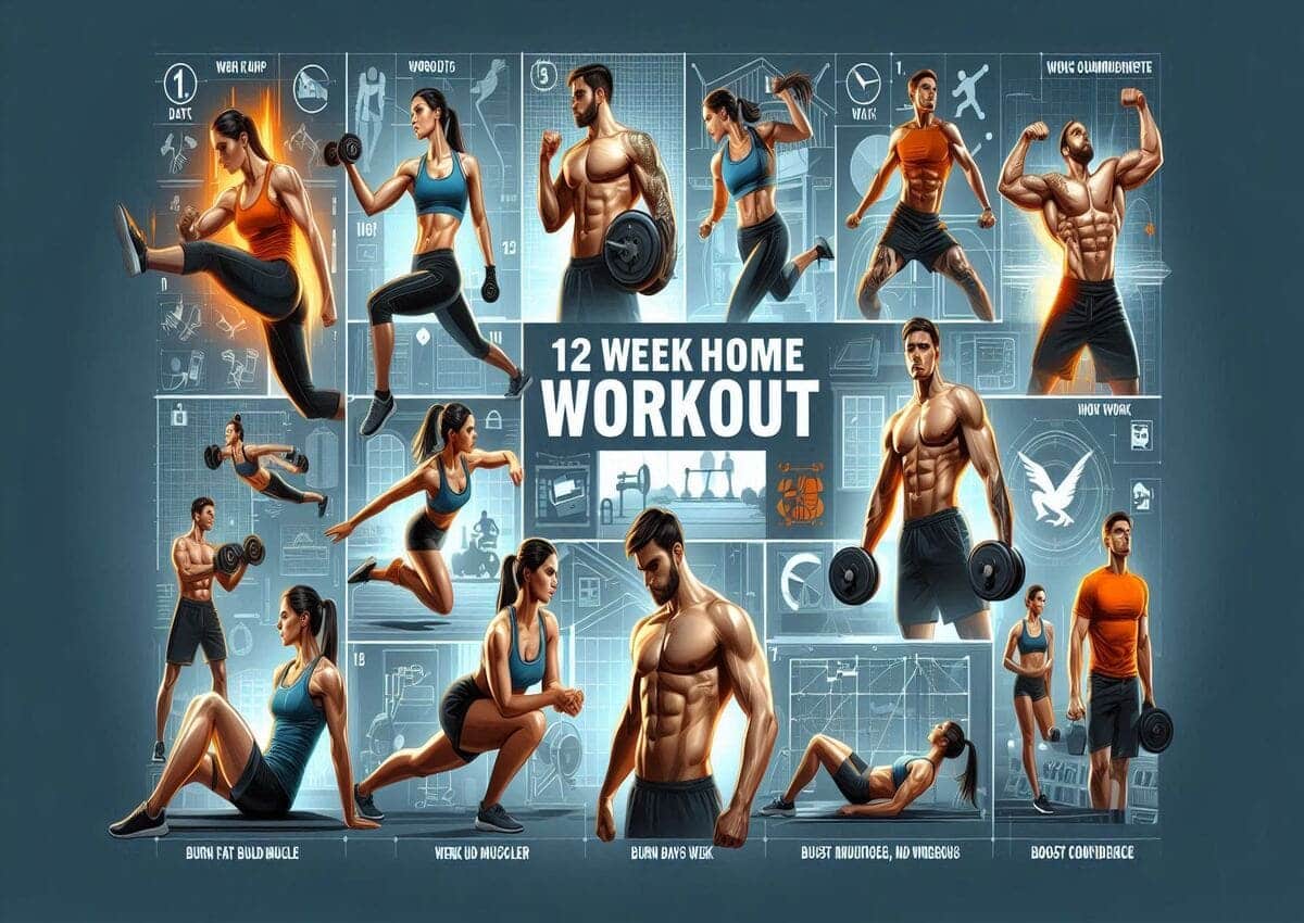 12 Week Home Workout Plan 2026: You'll Ever Need, No Gym