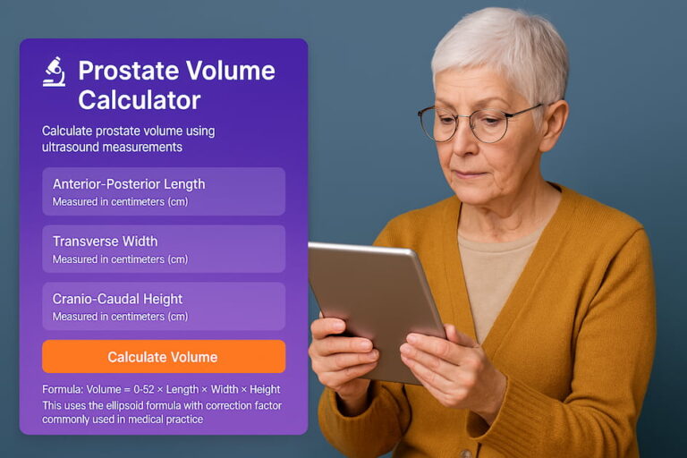 Prostate Volume Calculator: A Helpful Tool for Prostate Health Assessment