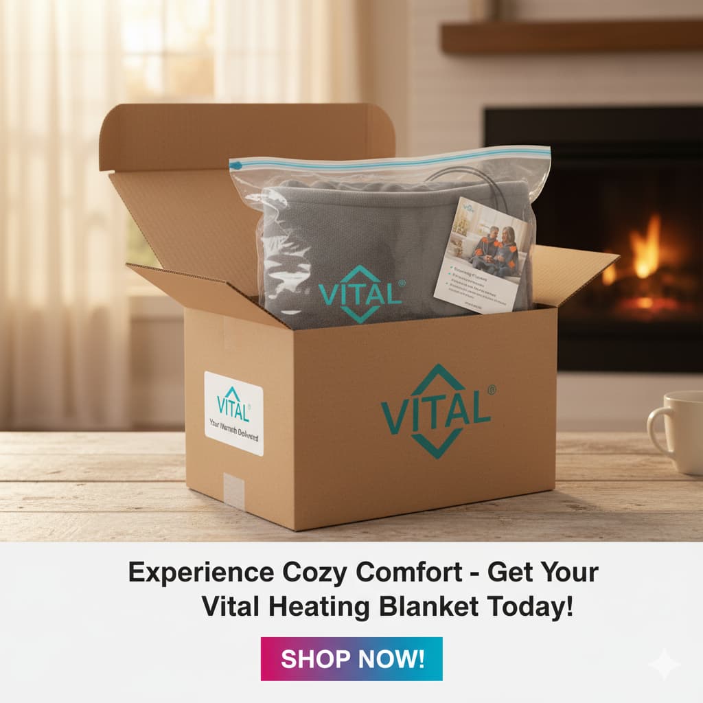 How to Use Your Vital Heating Blanket in 4 Simple Steps For Best Result