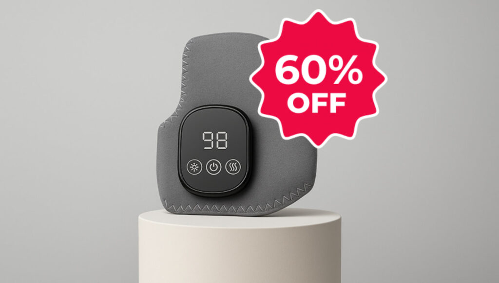 Buy EMSense foot massager designed for neuropathy relief with heat, compression, and massage