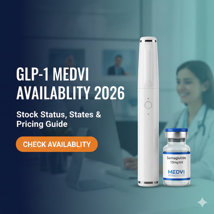 The MEDVi Semaglutide program starts at $179 for your first month with no contract. This cost covers your physician review, full personalized plan, 1:1 guidance, metabolic report, and the cost of the prescription medication shipped right to your door. Refills are locked in at $299 and include all the same program benefits.
