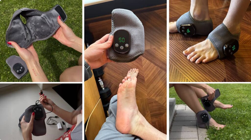How to use EMSense foot massager step-by-step for soothing neuropathy foot care