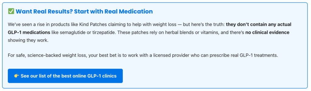 Ingredient Reality Check: What’s Actually in Kind Patches?