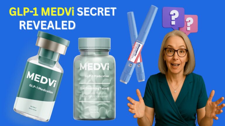 Official 2026 MEDVi GLP-1 program overview featuring compounded semaglutide vial and pricing guide. glp1 medvi availability