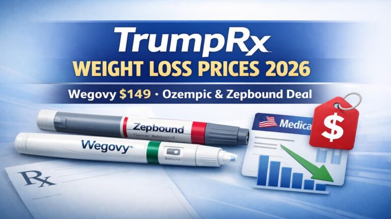TrumpRX Weight Loss Prices (2026) Wegovy, Ozempic & More