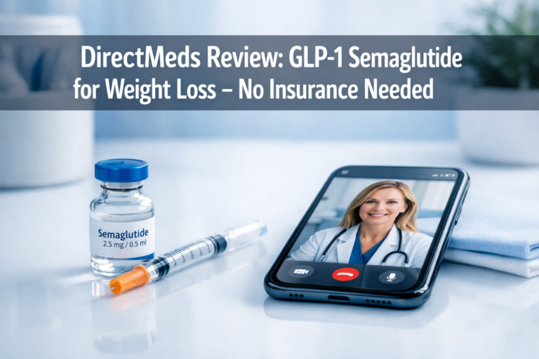 DirectMeds Reviews: Best GLP-1 Semaglutide Medication Prescription for Weight Loss with No Insurance