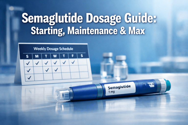 Semaglutide Dosage Guide: Starting, Maintenance & Max