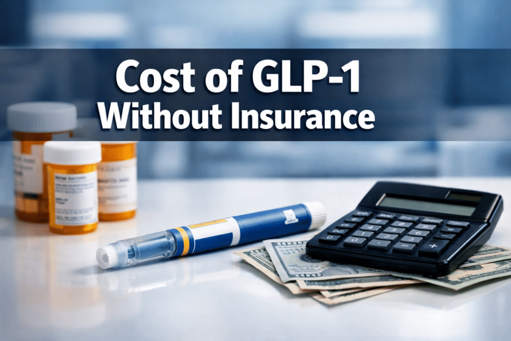 Cost of GLP 1 Without Insurance (2026): Ozempic, Wegovy, and Zepbound Price List