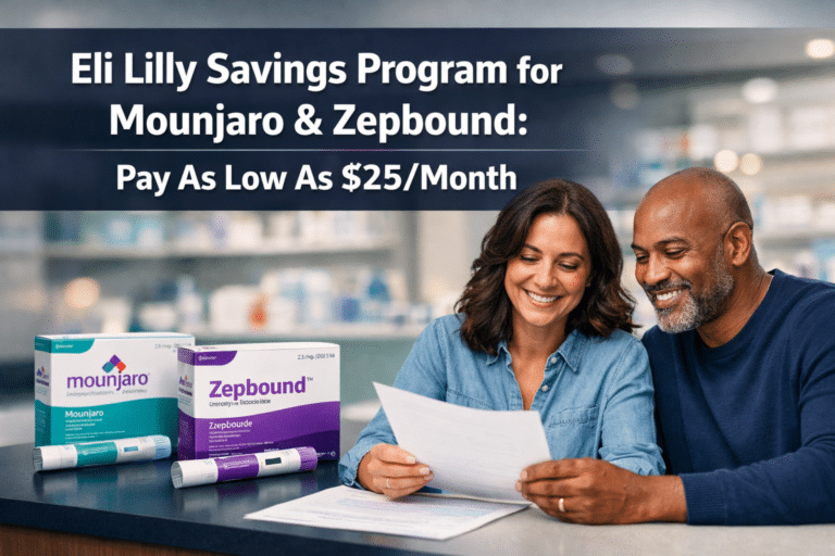 Eli Lilly Savings Program for Mounjaro and Zepbound