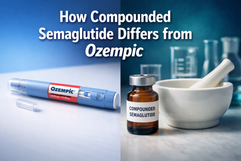 How Compounded Semaglutide Differs from Ozempic