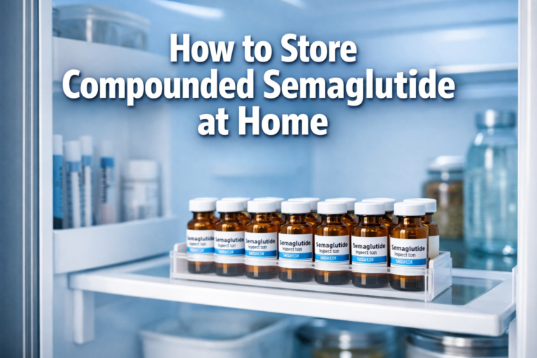 How to Store Compounded Semaglutide at Home