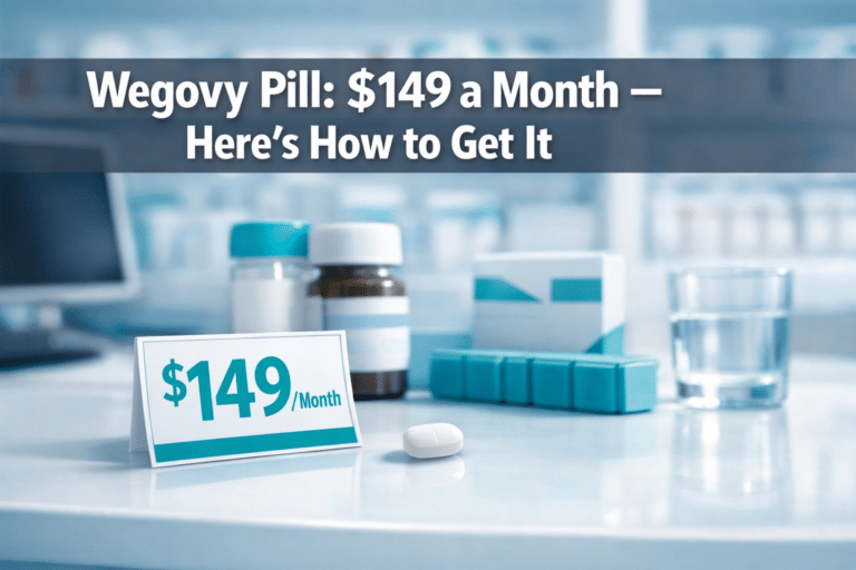 How to get the Wegovy pill for $149 a month right now