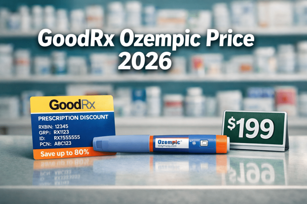 GoodRx Ozempic Price Guide 2026: How to Pay as Little as $199