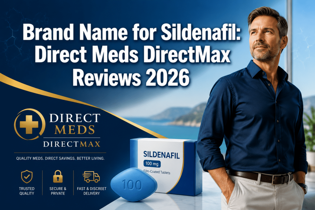Brand name for sildenafil - Direct Meds DirectMax Reviews 2026