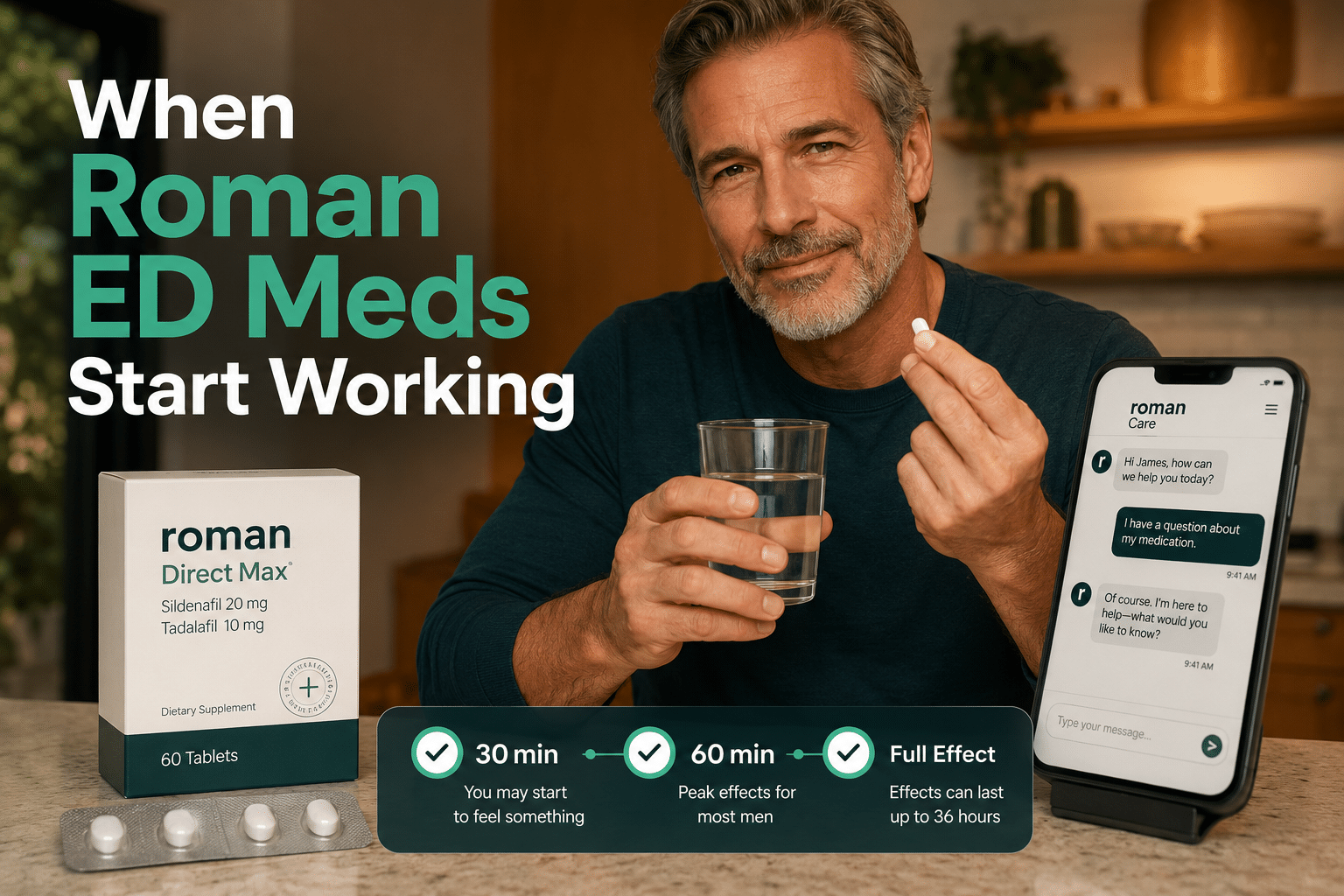 Roman ED Meds: What Men Over 45 Need To Know In 2026