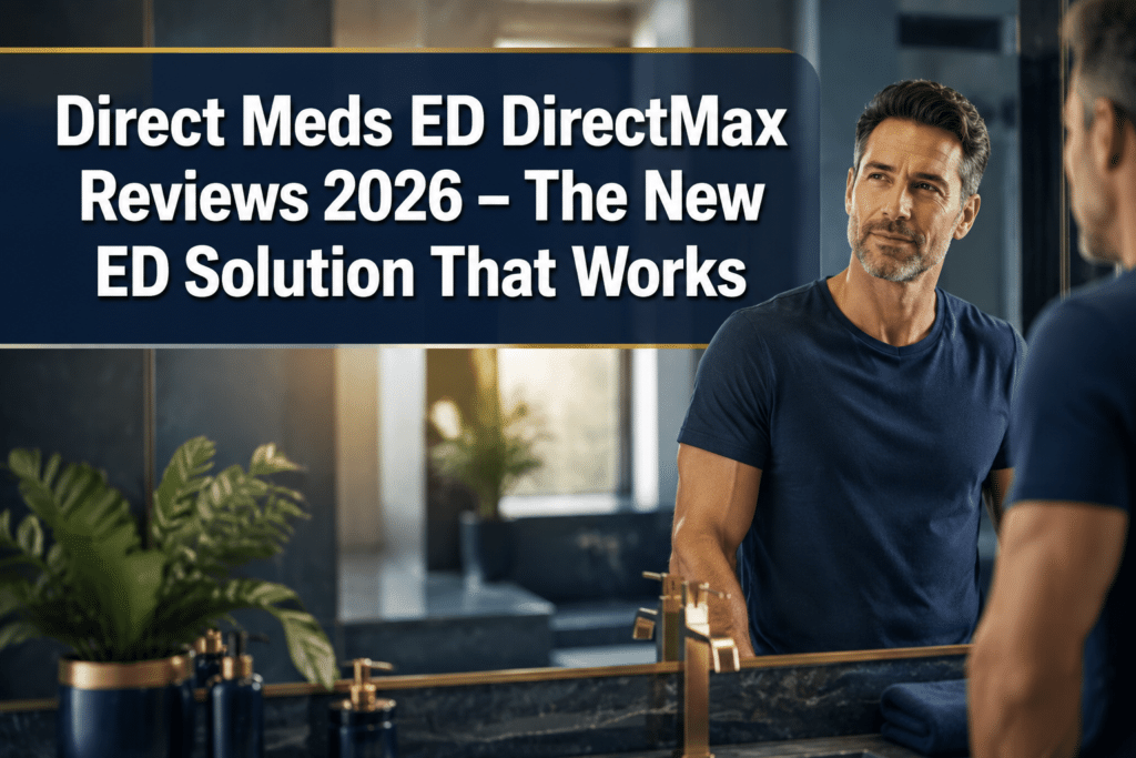 Direct Meds ED DirectMax Reviews 2026 – The New ED Solution That Works