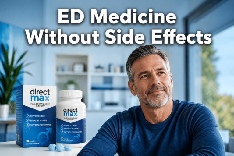 ED medicine without side effects