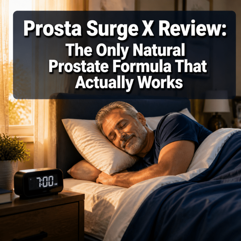 Prosta Surge X Review - The Only Natural Prostate Formula That Actually Works