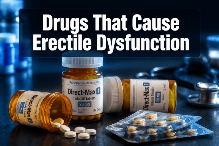 The most likely drugs to cause erectile dysfunction are