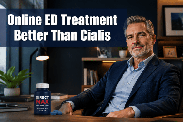 Online ED Treatment Better Than Cialis: What Men Over 45 Should Know in 2026