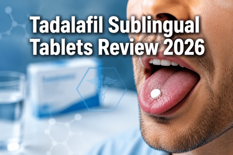 Tadalafil Sublingual Tablets Review: What Actually Works Faster After 45
