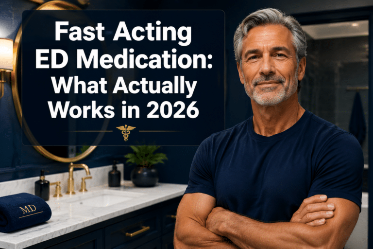 Erectile Dysfunction Medication With Fast Results: What Actually Works in 2026