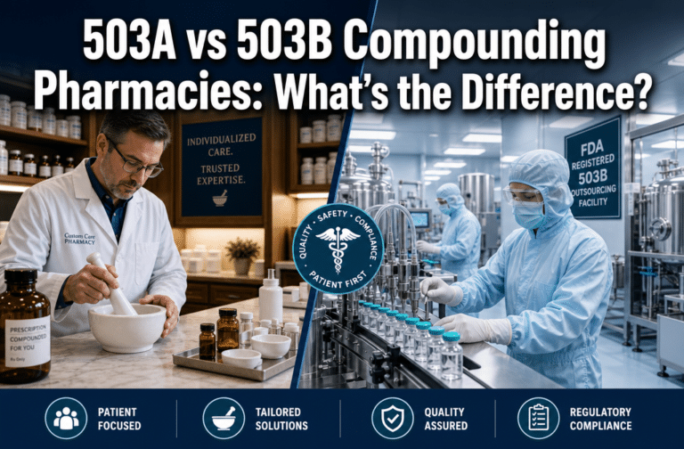 503A vs 503B Compounding Pharmacies: What's the Difference?