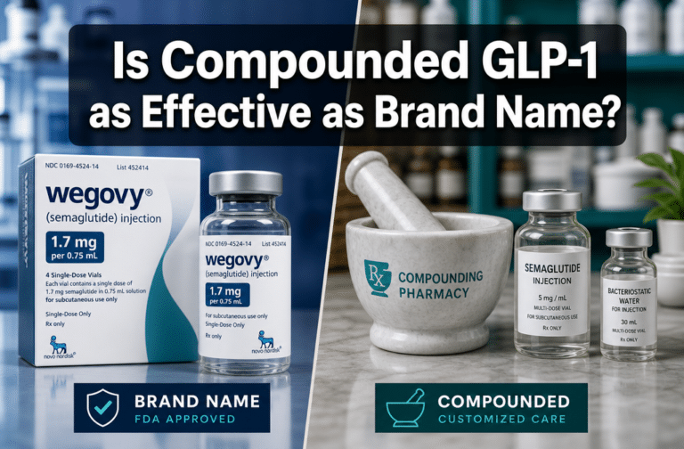 Is Compounded GLP-1 as Effective as Brand Name?