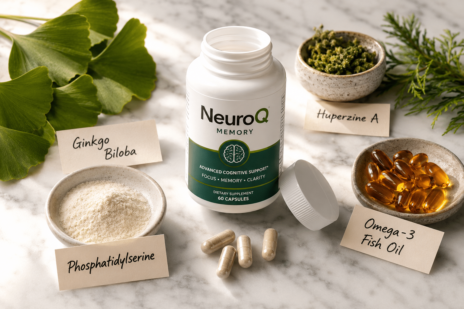 Neuroq memory 3 NeuroQ Ingredients Explained