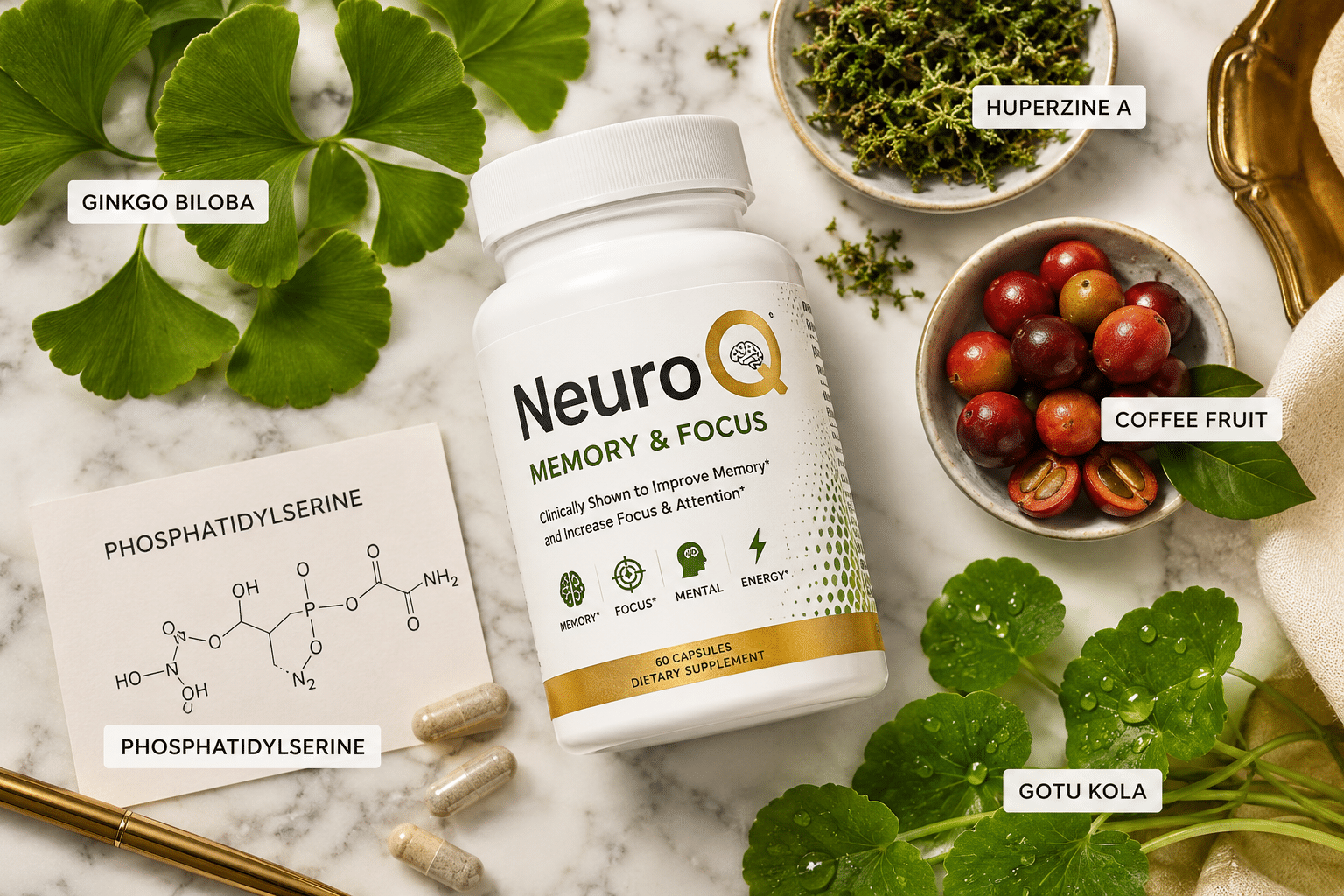 Neuroq memory & focus 3 NeuroQ Ingredients Explained