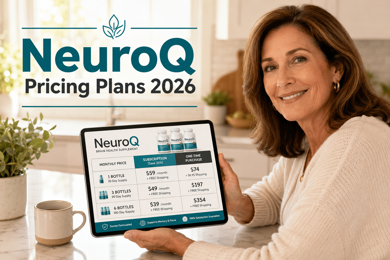 neuroq price 3 NeuroQ Price: How Much Does It Cost?