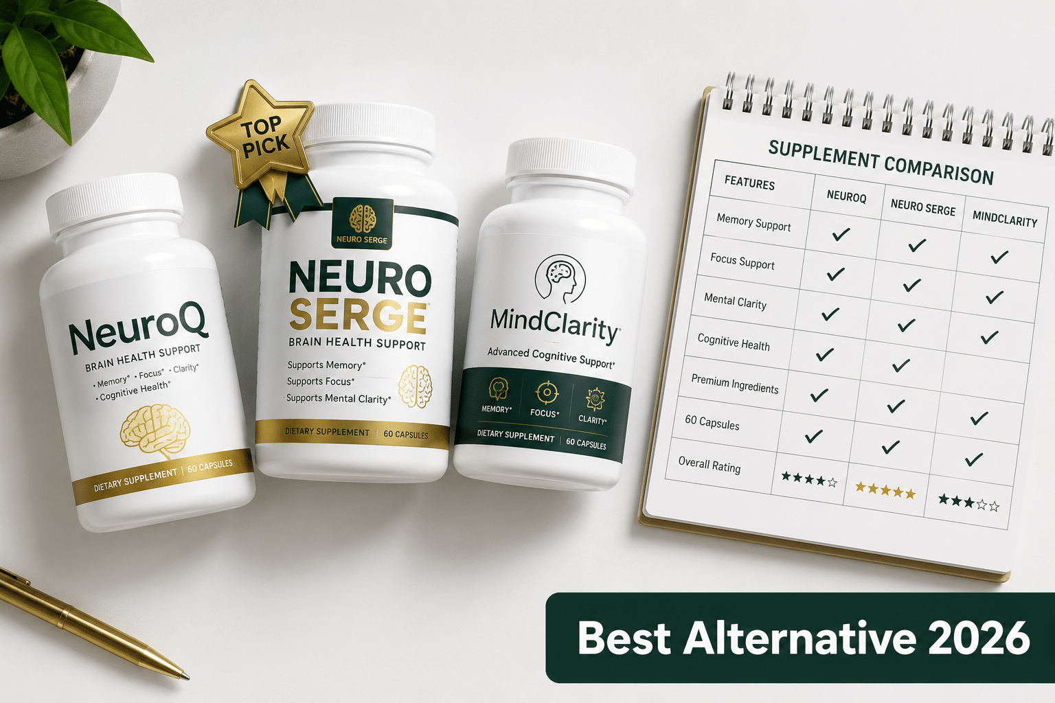 Neuroq brain supplement 4 NeuroQ vs Other Brain Supplements