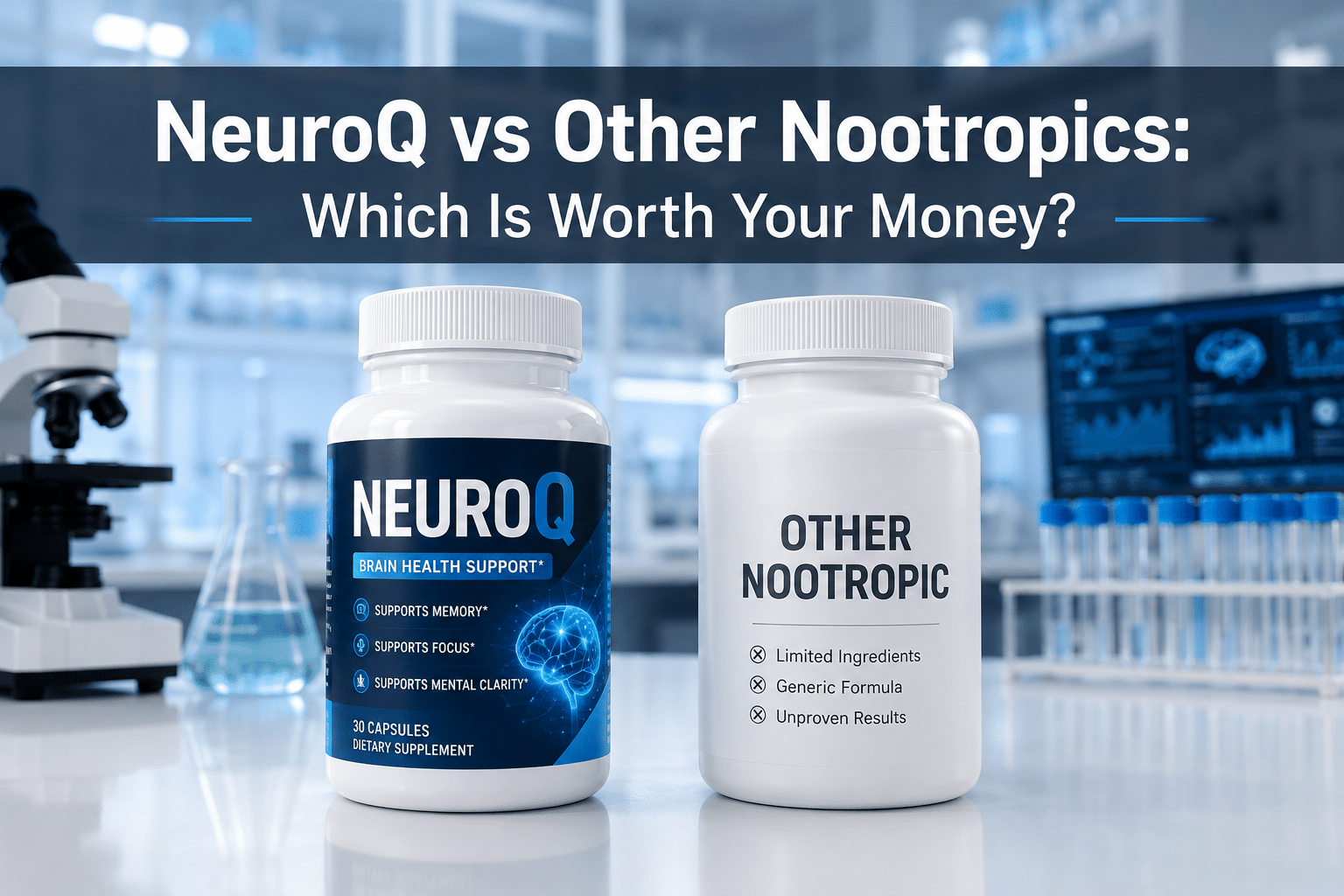 neuroq price 4 NeuroQ vs Other Brain Supplements
