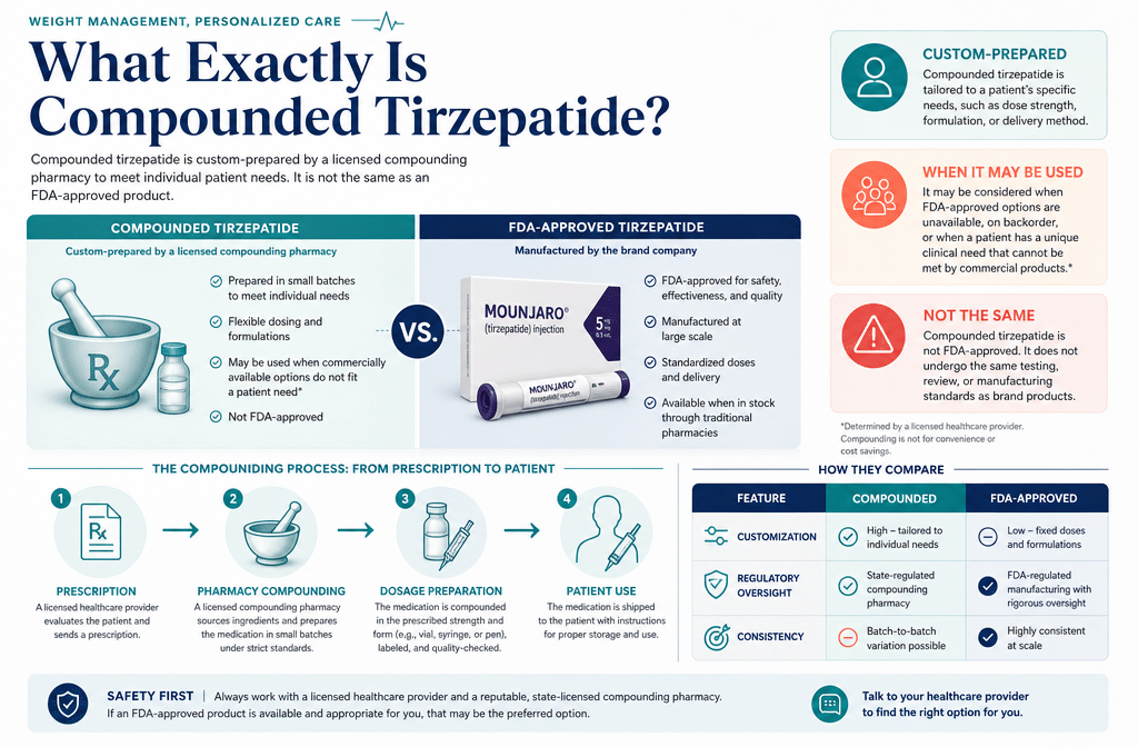 Compounded Learning Compounded Tirzepatide: What You Need To Know In 2026