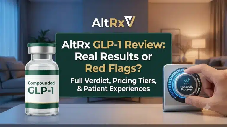 AltRx GLP-1 Reviews – Is It Worth Trying? What You Should Know Before Starting