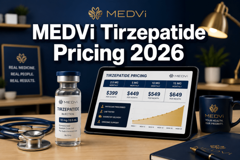 medvi Tirzepatide pricing