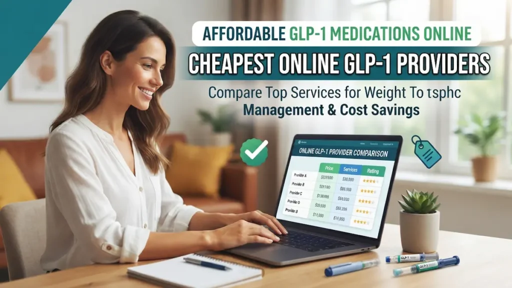 7 Cheapest Online GLP-1 Providers (2026): Compared by True Cost, Hidden Fees & Overall Value 13 How to Choose the Right Online GLP-1 Provider: A Decision Framework