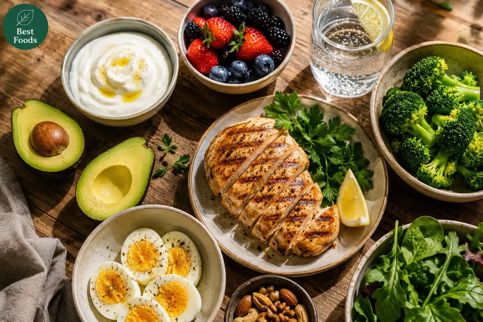GLP-1 Meal Plan: A Complete 7-Day Meal Plan for Healthy Weight Loss (2026) 3 GLP-1 Meal Plan High-Protein Low-Carb Recipes and Sample Day