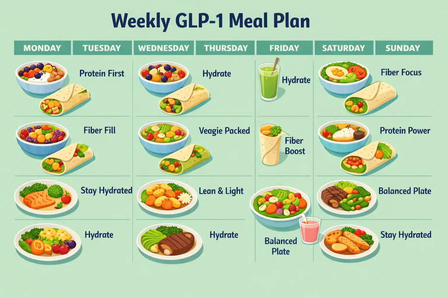 GLP-1 Nutrition Guide: The Complete Guide to Eating Well While Taking GLP-1 Medications (2026) 4 GLP-1 Nutrition Guide for Vegetarians