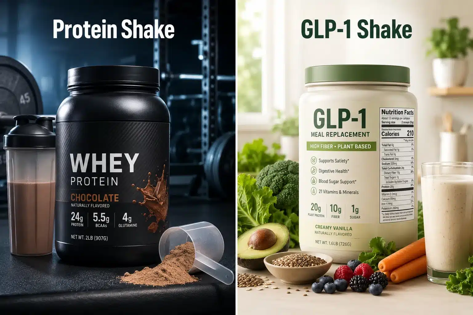Best GLP-1 Meal Replacement Shakes: Complete Buying Guide (2026) 3 GLP-1 Shake vs. Regular Protein Shake: Key Differences