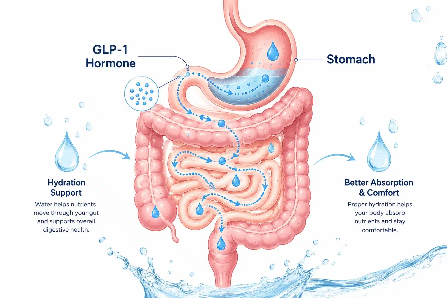 GLP-1 Hydration Guide: How to Stay Properly Hydrated (2026) 2 Key Takeaways