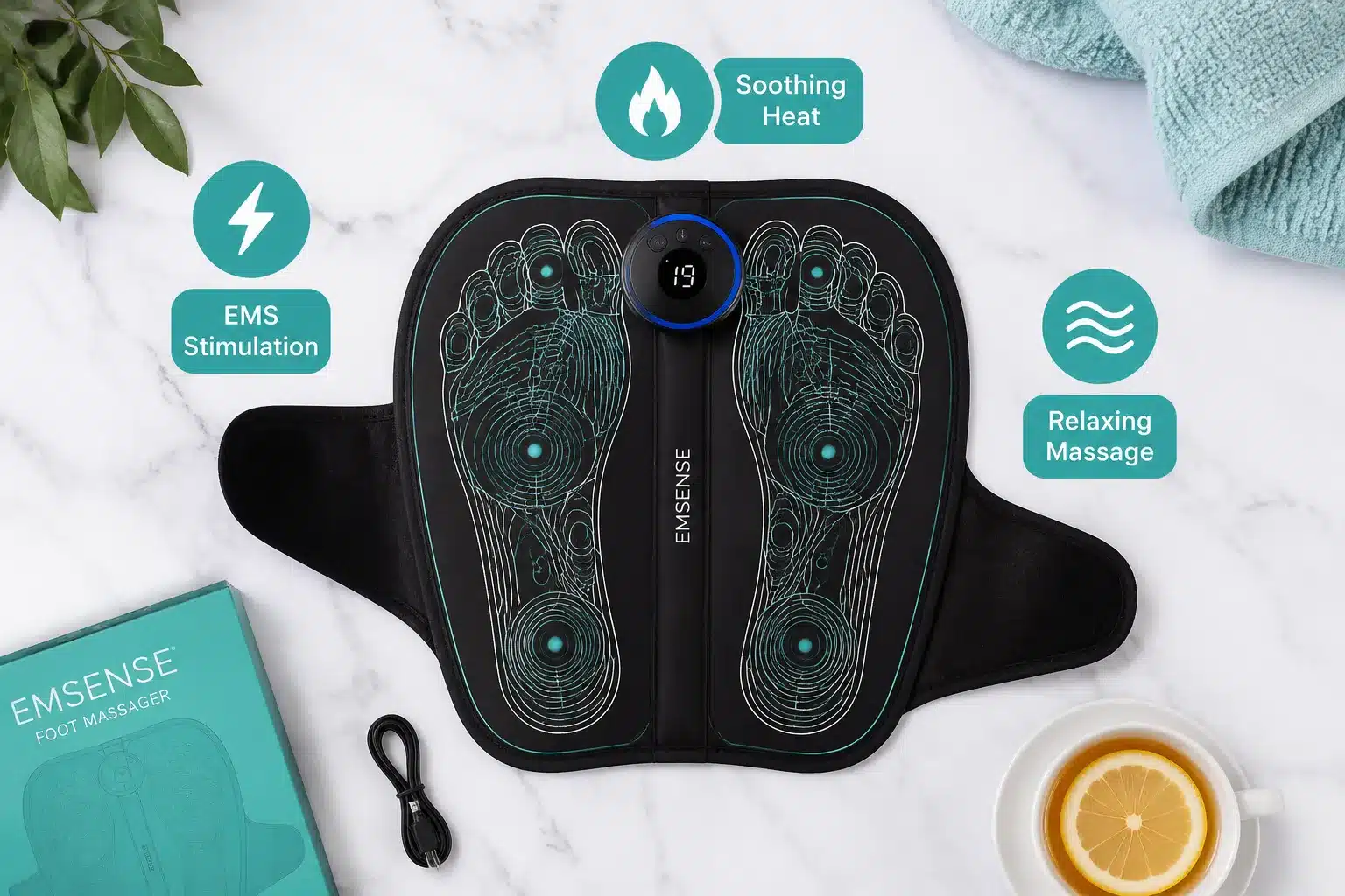 EMSense EMS Foot Massager Review 2026: I Tested It for 45 Days, Does It Really Help Foot Pain, Neuropathy and Circulation? 1 Key Takeaways