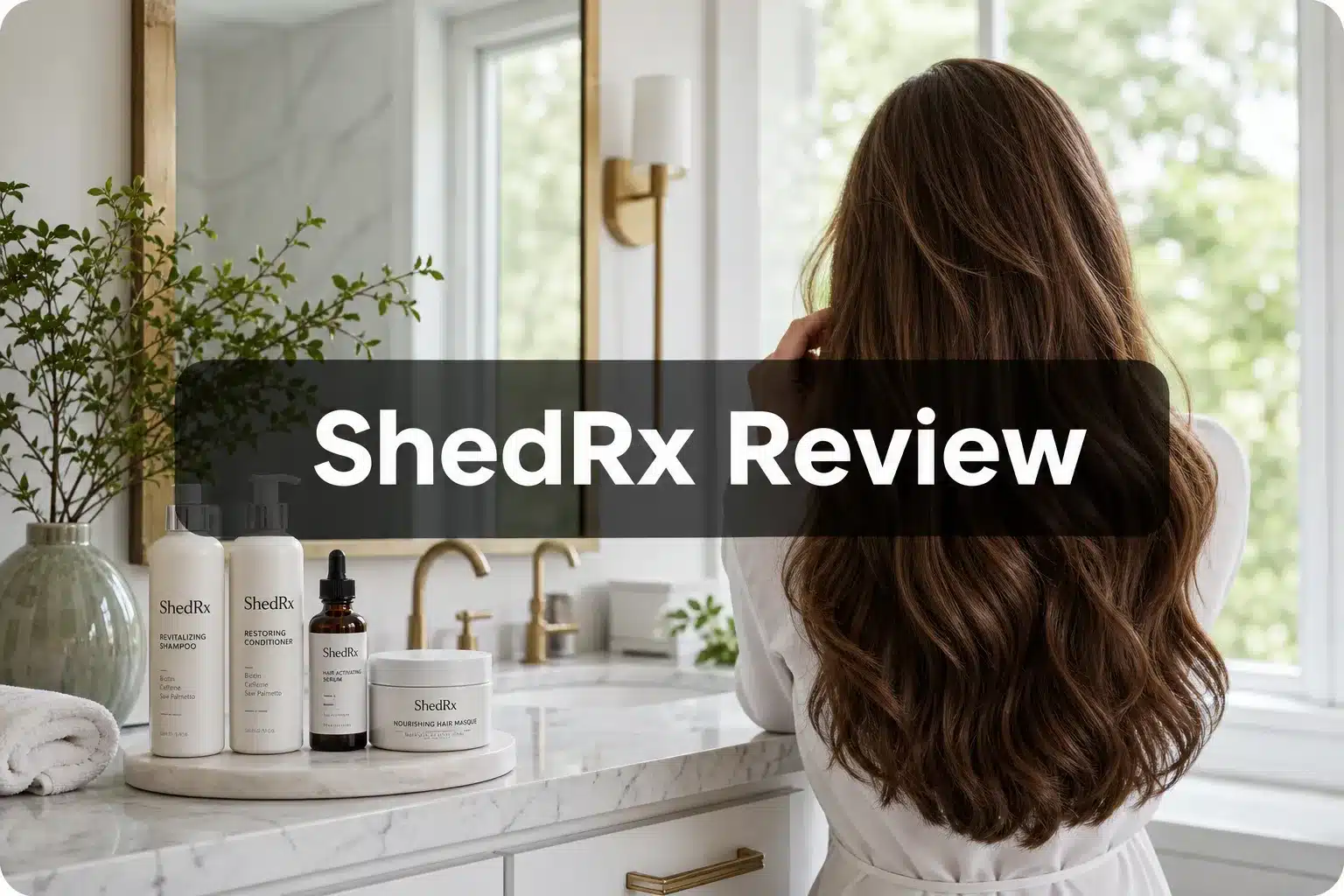 ShedRx Review: Speed and Simplicity in the Weight Loss Telehealth Space 1 Professional hero image with 'ShedRx Review' in crisp white on a semi-transparent dark panel, centered with 8% safe