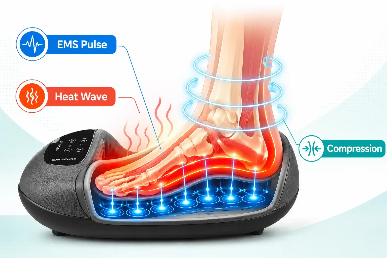 EMSense EMS Foot Massager Review 2026: I Tested It for 45 Days, Does It Really Help Foot Pain, Neuropathy and Circulation? 4 Step 5: Clean and Store
