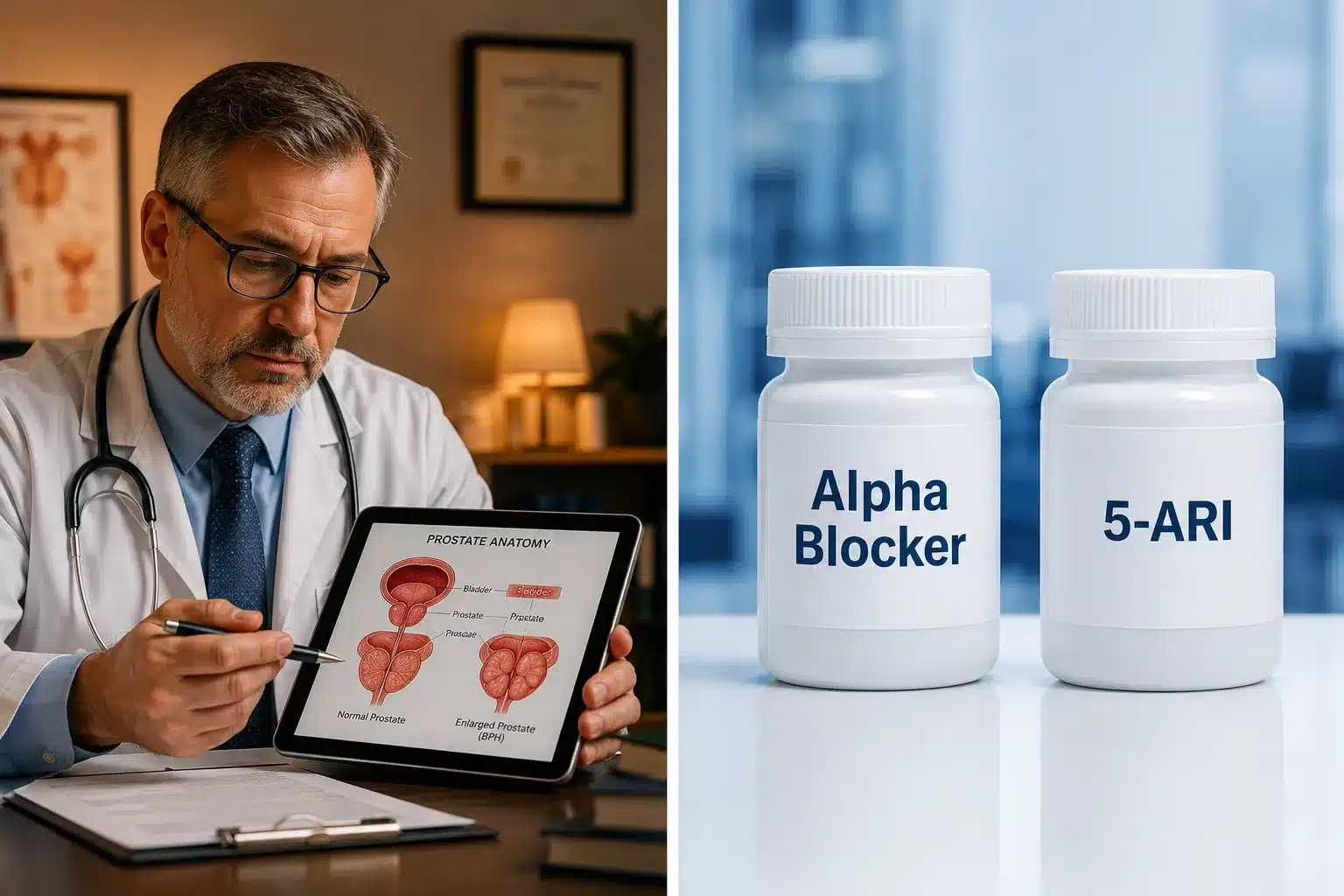 5 Best Medication to Shrink Prostate Gland in 2026 2 What Is the Difference Between Alpha Blockers and 5-Alpha Reductase Inhibitors
