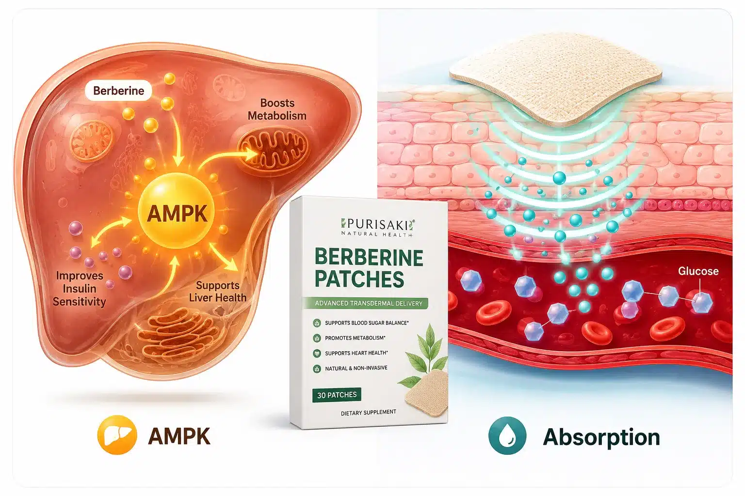Purisaki Berberine Patches Review (2026): Worth the Hype? 2 What Purisaki Berberine Patches Does and Benefits