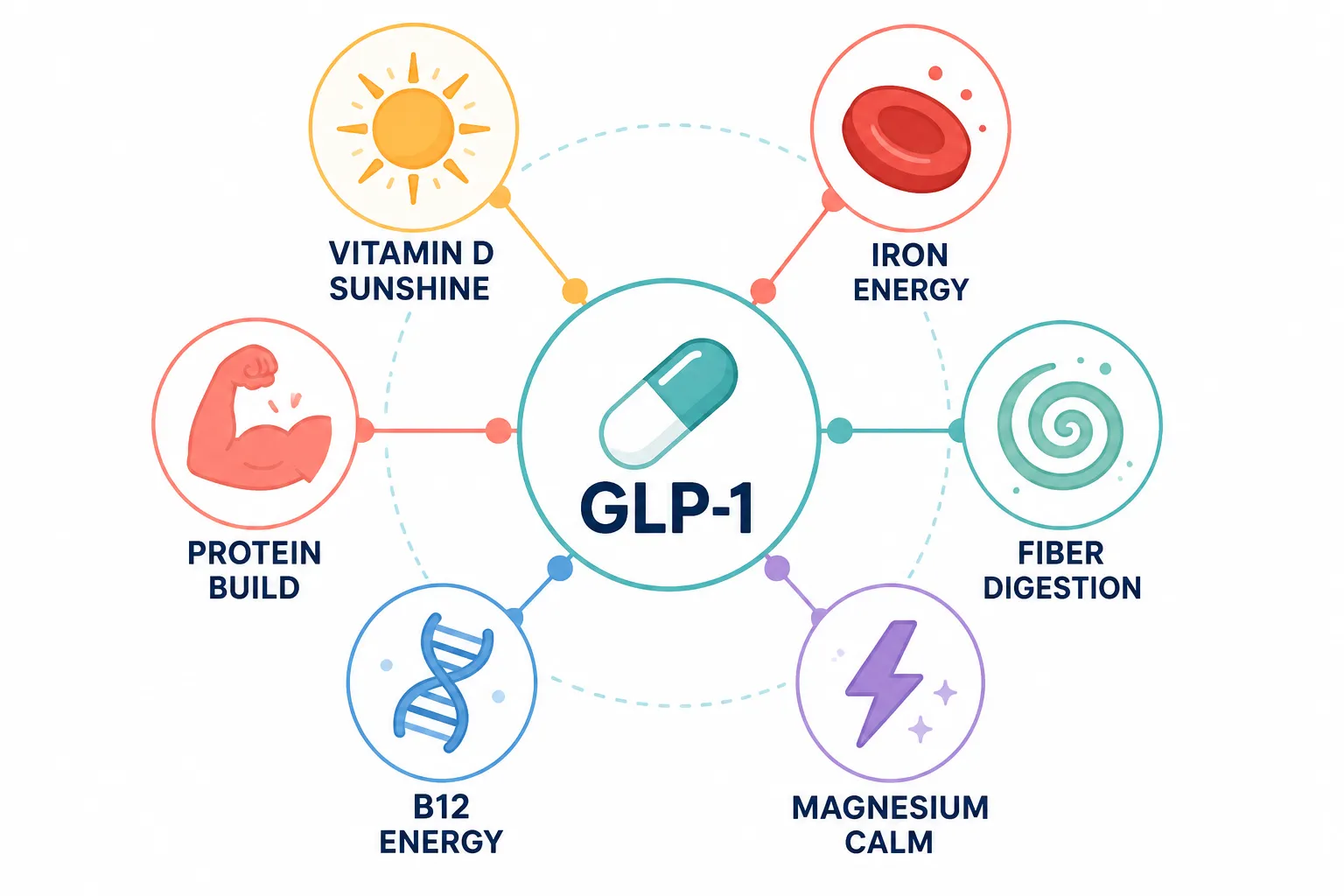 GLP-1 Diet Supplements for Nutrient Balance: The Complete Nutrition Guide (2026) 4 Which Nutrients Are Most Commonly Missed: A Full Breakdown
